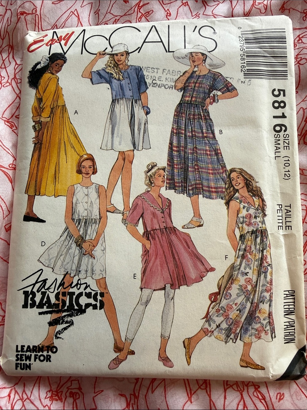 McCall’s 5816 dress